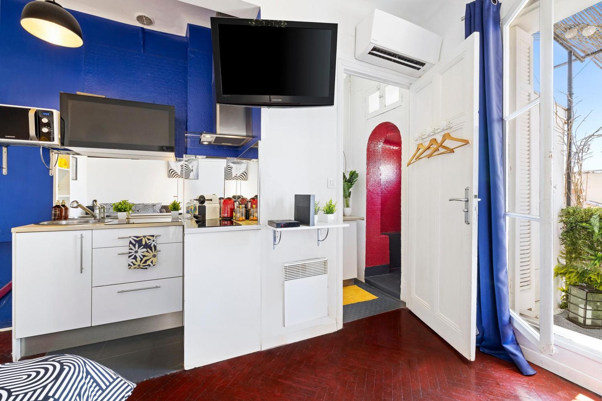 Center - Balcony Quiet - Air Conditioner - Kitchen - Wifi - Tram 니스 외부 사진